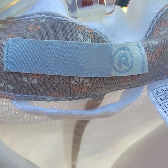 womens Linen blazer jacket wht sz 12 - Picture 4 of 5